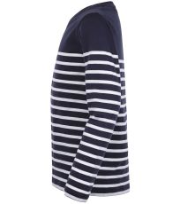 Detské tričko s dlhým rukávom MATELOT LSL KIDS SOĽS French navy / White