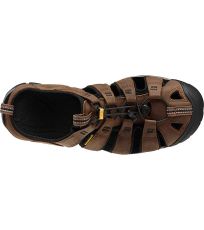 Pánske sandále Clearwater CNX Leather M KEEN magnet/black