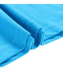 Detské tričko z organickej bavlny ECOMO 3 ALPINE PRO neon atomic blue
