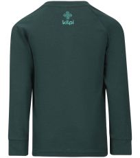 Chlapecké bavlnené tričko VERATI-JB KILPI Tmavo zelená