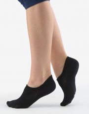 Unisex nízke ponožky - 2 páry 82006P GINA čierna