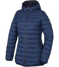 Dámsky páperový kabát Elisabeth HANNAH Dark denim