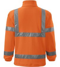Uni fleecová bunda RIMECK reflexná oranžová