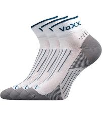Unisex športové ponožky - 3 páry Azul Voxx biela
