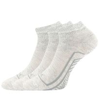Unisex ľanové ponožky - 3 páry Linemus Voxx režné melé