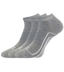 Unisex ľanové ponožky - 3 páry Linemus Voxx šedá melé