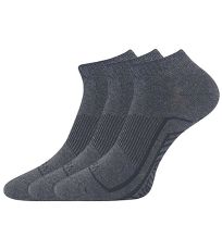 Unisex ľanové ponožky - 3 páry Linemus Voxx antracit melé