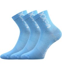 Detské športové ponožky - 3 páry Adventurik Voxx svetlo modrá