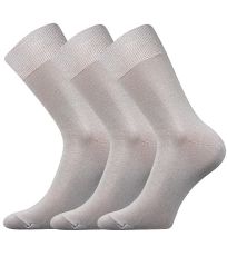 Unisex ponožky - 3 páry Radovan-a Boma svetlo šedá