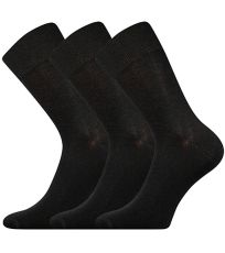 Unisex ponožky - 3 páry Radovan-a Boma čierna