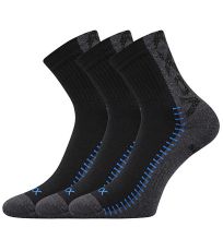 Pánske športové ponožky - 3 páry Revolt Voxx čierna