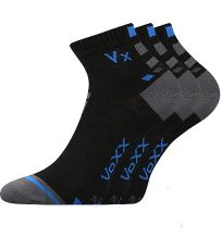 Pánske ponožky - 3 páry Mayor silproX Voxx čierna