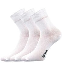 Unisex ponožky - 3 páry Zazr Boma biela