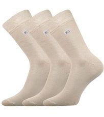 Pánske vzorované ponožky - 3 páry Žolík II Boma béžová