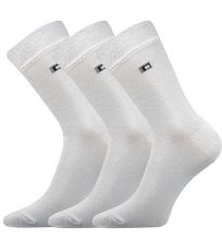 Pánske vzorované ponožky - 3 páry Žolík II Boma svetlo šedá