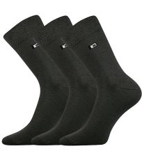 Pánske vzorované ponožky - 3 páry Žolík II Boma tmavo šedá