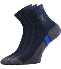 Unisex športové ponožky - 3 páry Neo Voxx tmavo modrá II
