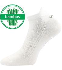 Unisex nízke bambusové ponožky - 3 páry Blake Voxx biela