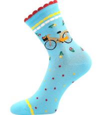 Dámske trendy ponožky - 3 páry Francesca Lonka bike