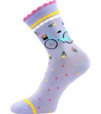 Dámske trendy ponožky - 3 páry Francesca Lonka bike
