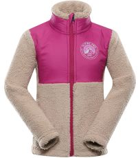 Detská mikina HANANO ALPINE PRO fuchsia