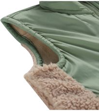 Detská fleecová vesta ASONO ALPINE PRO fuchsia