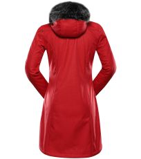 Dámsky softshellový kabát ZOPHIMA ALPINE PRO tmavo červená