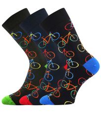 Unisex trendy ponožky - 3 páry Debike Lonka 