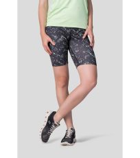 Krátke dámske legíny JESSICA HANNAH Anthracite (green)