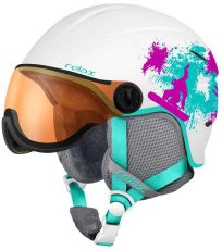 Lyžiarska prilba so štítom TWISTER VISOR RELAX