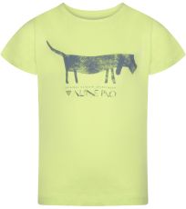 Detské tričko NEJO 2 ALPINE PRO francúzska zelená