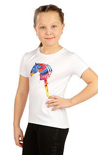 Detské funkčné tričko J1357 LITEX Biela