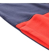 Dětská fleecová mikina SIUSO ALPINE PRO purpurový plameň