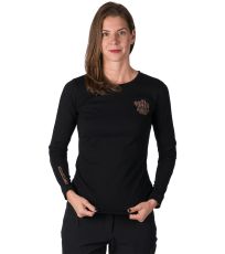 Dámske tričko z organickej bavlny HAILIE NORTHFINDER čierna