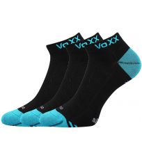 Unisex športové ponožky - 3 páry Bojar Voxx čierna