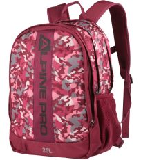 Detský školský plecniak so svietiacim logom 25L NERAX ALPINE PRO anemone