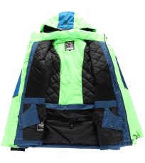 Pánska lyžiarska bunda s PTX membránou DEAR ALPINE PRO neon green gecko