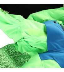 Pánska lyžiarska bunda s PTX membránou DEAR ALPINE PRO neon green gecko