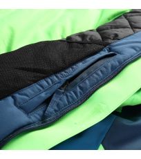 Pánska lyžiarska bunda s PTX membránou DEAR ALPINE PRO neon green gecko