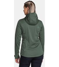 Dámska softshell bunda BELTRA-W KILPI Tmavo zelená