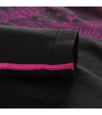 Detské spodné tričko s dlhým rukávom KRIOSO 5 ALPINE PRO fuchsiová