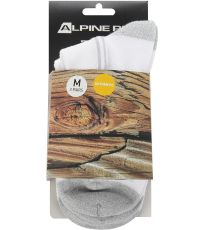 Unisex ponožky 3ks 3HARE 2 ALPINE PRO biela