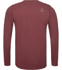 Pánske tričko s dlhým rukávom SPOLETO-M KILPI Červená