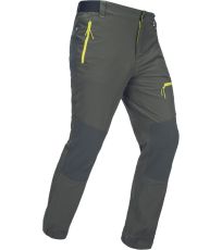 Pánske predĺžené strečové nohavice L-SURE ELIAS Cerva olivová