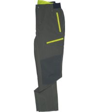 Pánske predĺžené strečové nohavice L-SURE ELIAS Cerva olivová