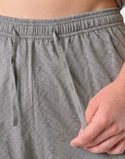 Pánske krátke pyžamo 79194P GINA šedá pepermint