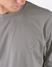 Pánske dlhé pyžamo 79195P GINA šedá pepermint