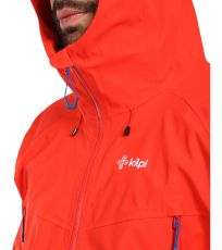 Pánska hardshellová bunda TRINITY-M KILPI Červená