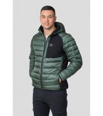 Pánska zateplená bunda REVEL HOODY HANNAH dark forest/anthracite