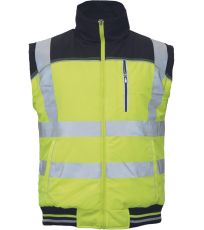 Pánska obojstranná vesta HI-VIS KNOXFIELD HVPS Cerva žltá